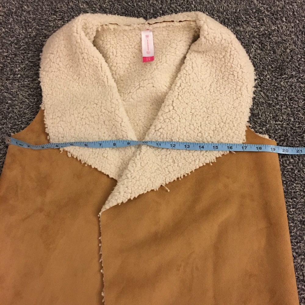 NWT | Vest | sherpa lined | open front - Picture 4 of 8